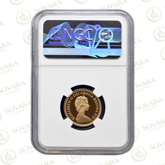 1979 Gold Sovereign St George and Dragon Reverse PF70 Ultra Cameo