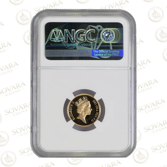1985 Half Sovereign Reverse Classic Benedetto Pistrucci St George Design NGC PF70