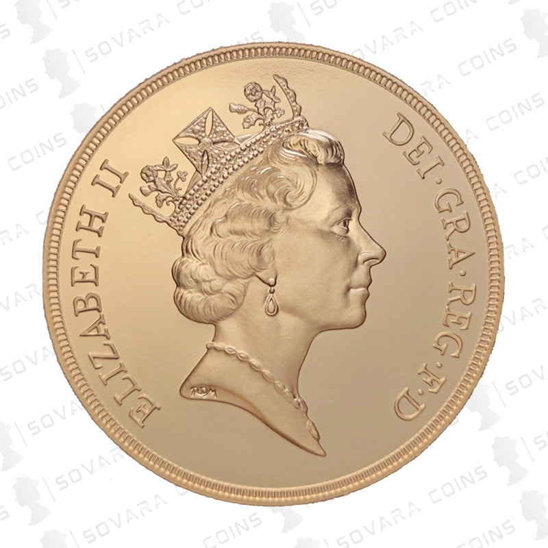 1993 Gold Proof Five Sovereign – Supplied Loose in Capsule