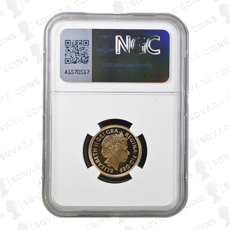 1999 Gold Proof Full Sovereign PF70 Ultra Cameo