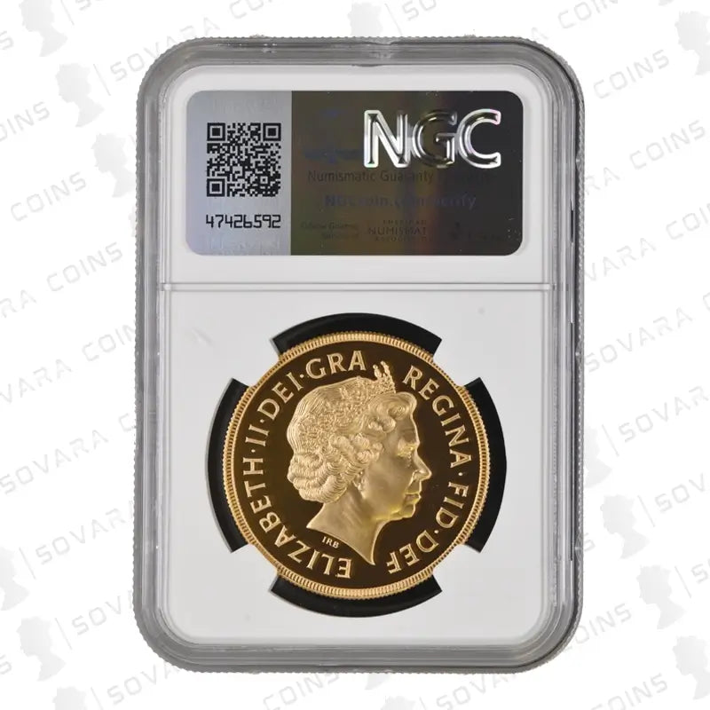 2000 Gold Proof Five Pound Sovereign PF70 Ultra Cameo