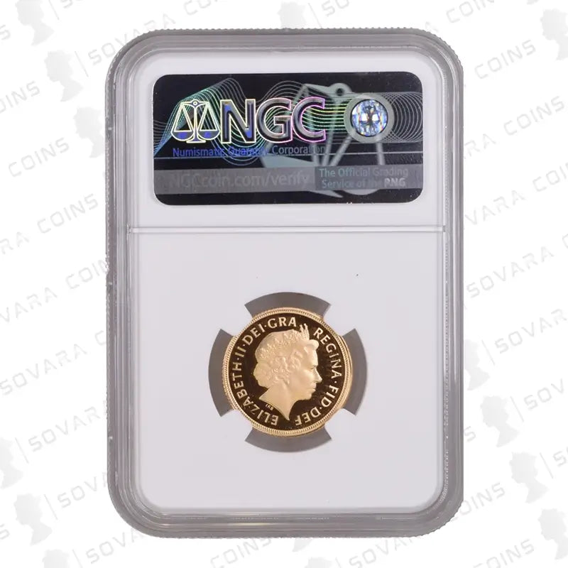 2005 Gold Proof Full Sovereign PF69 Ultra Cameo
