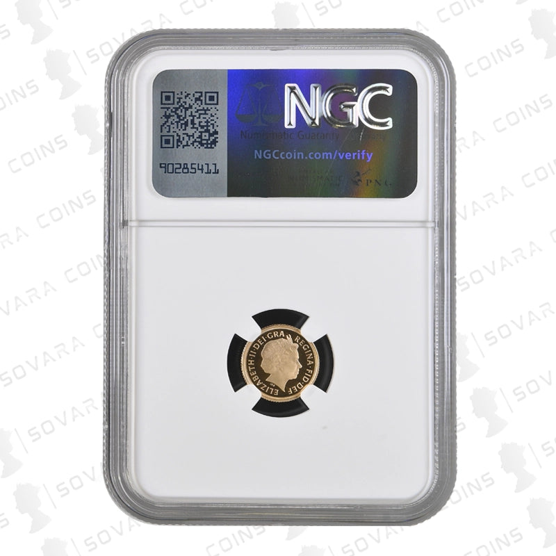 2014 Gold Proof Quarter Sovereign PF70 Ultra Cameo