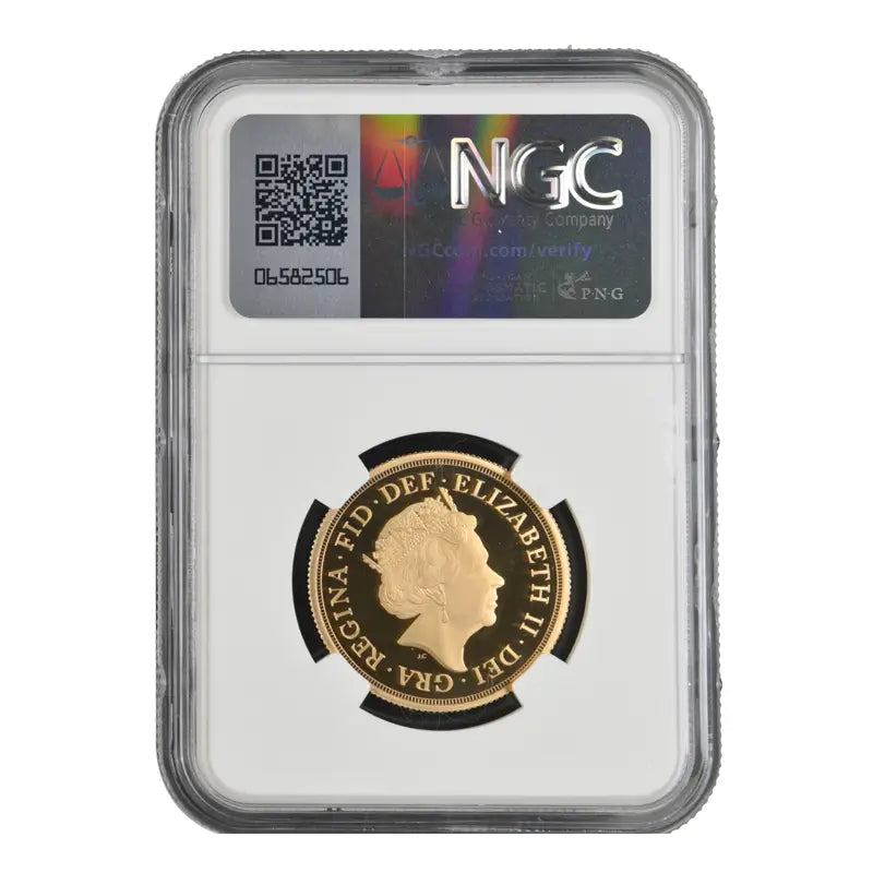 2015 Gold Proof Two Sovereign PF69 Ultra Cameo – Fifth Portrait