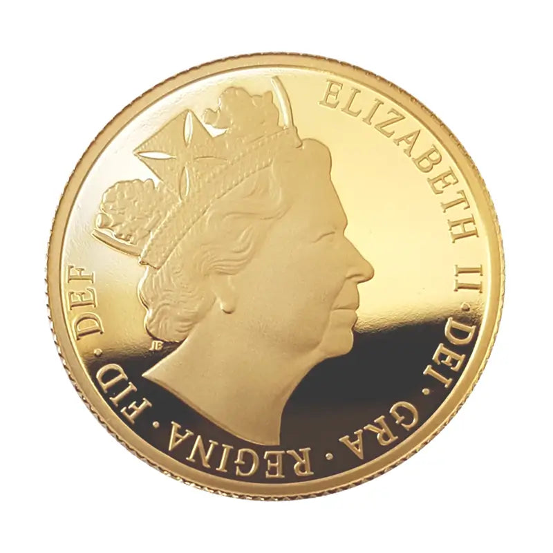 2016 Proof Full Gold Sovereign Butler Effigy
