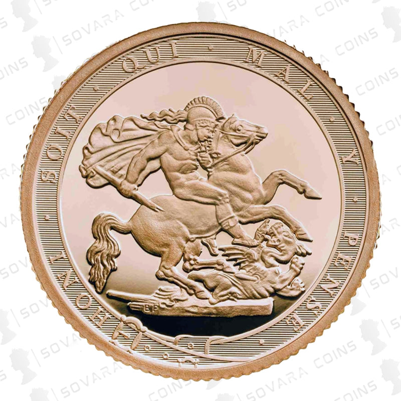2017 Gold Proof Full Sovereign – 200th Anniversary edition in Royal Mint presentation box with COA