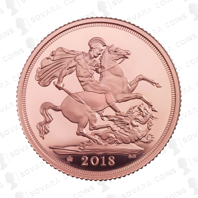 2018 Gold Proof Full Sovereign – 65th Anniversary of Her Majesty The Queen’s Coronation