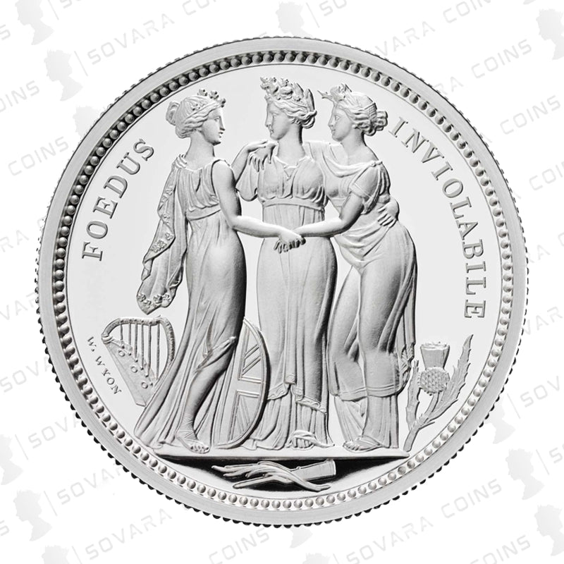 2020 Three Graces 2oz Silver Proof Coin – Great Engravers Collection – Royal Mint