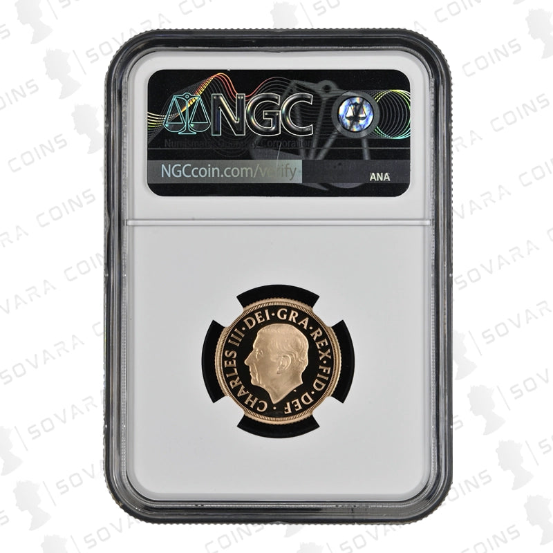 2022 Memorial Gold Proof Sovereign PF70 Ultra Cameo