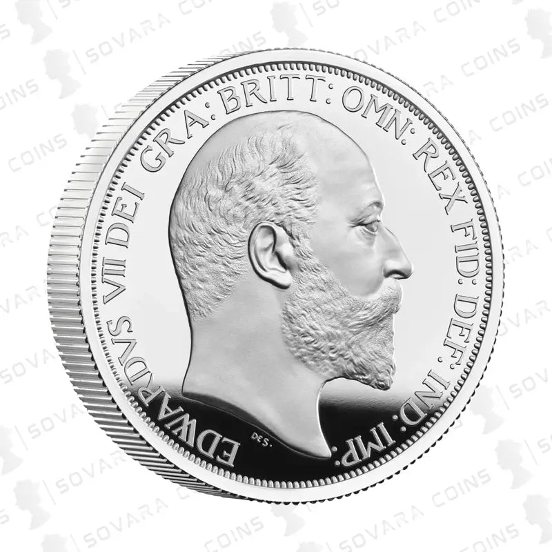 British Monarchs King Edward VII 2022 UK 2oz Silver Proof Coin