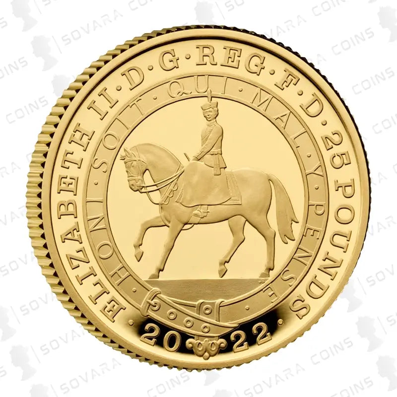 2022 Platinum Jubilee 1/4oz Gold Proof Coin – The Queen’s 70-Year Reign