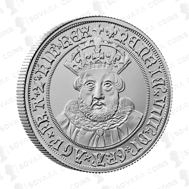 British Monarchs King Henry VIII 2023 UK 2oz Silver Proof Coin