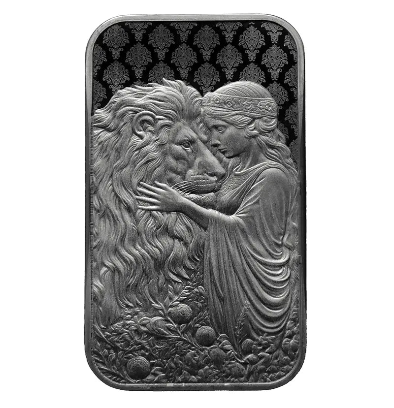 2024 1oz Silver Una and the Lion Bar - Sunshine Mint – Sovara Coins LTD