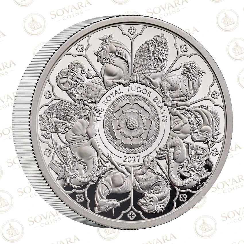 2027 The Royal Tudor Beasts Completer 2oz Silver Proof Coin