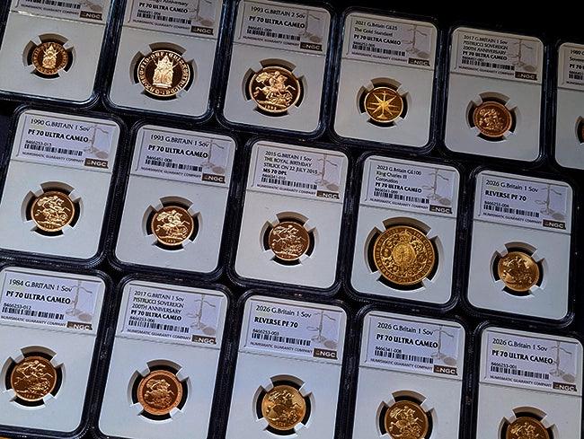 Sell your graded gold sovereigns to Sovara Coins — top prices paid for NGC and PCGS certified coins
