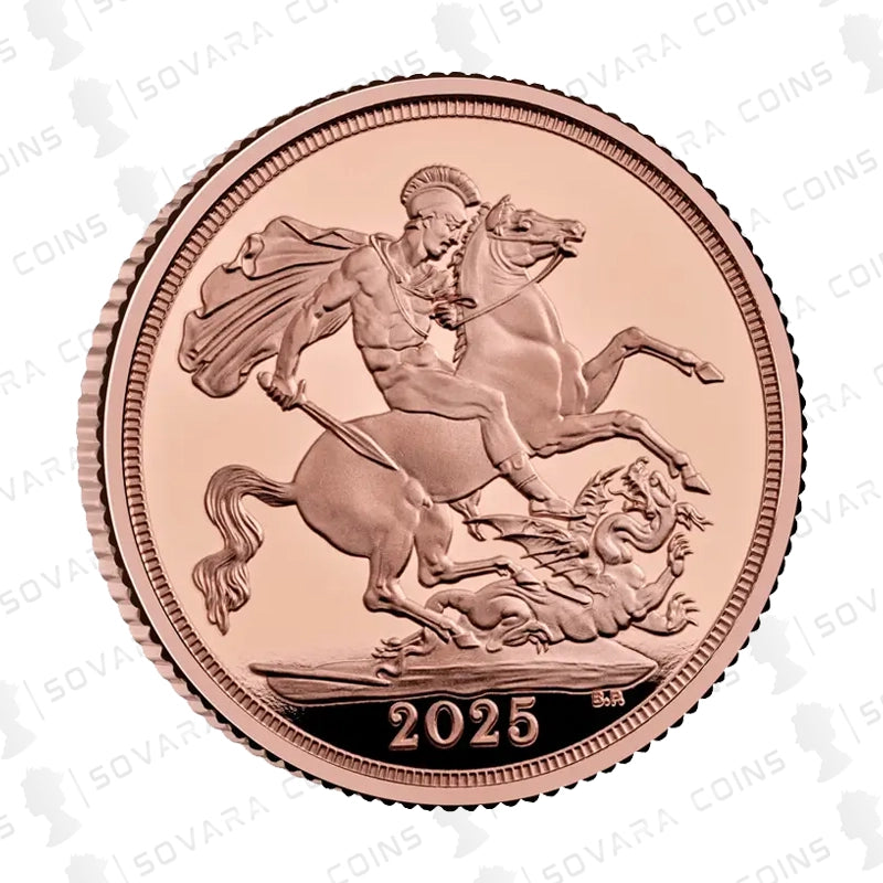 2025 The Sovereign Gold Proof Coin – St George and the Dragon