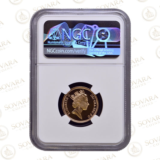 NGC PF70 Ultra Cameo 1994 Gold Proof Full Sovereign St George and the Dragon