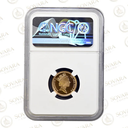 1996 Half Sovereign Reverse Classic Benedetto Pistrucci Design NGC PF69