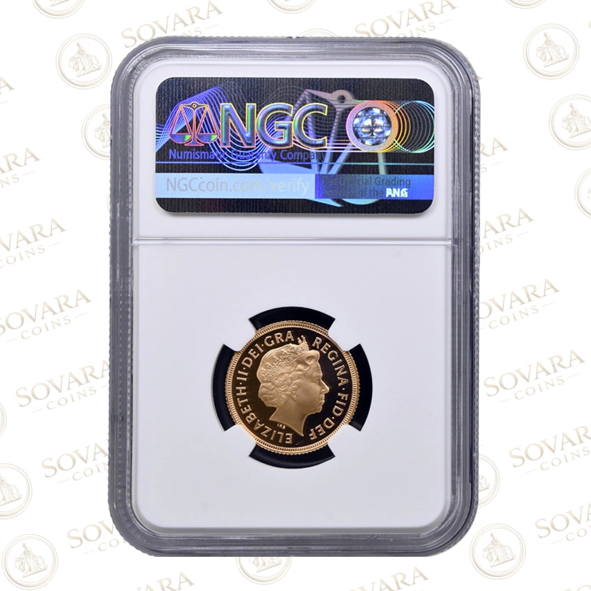 NGC PF70 Ultra Cameo 1999 Gold Proof Sovereign St George and the Dragon