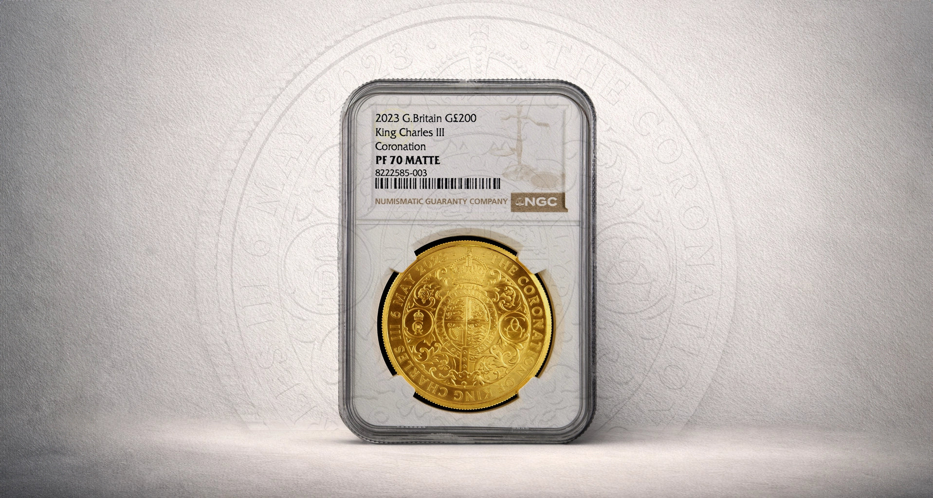 Sovara Coins homepage featuring premium graded gold proof coins