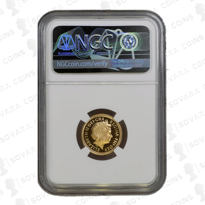 2000 Gold Proof Half Sovereign – NGC PF70 Ultra Cameo