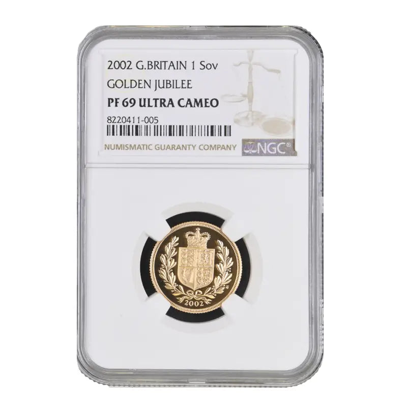 2002 UK Full Proof Sovereign PF69 Ultra Cameo