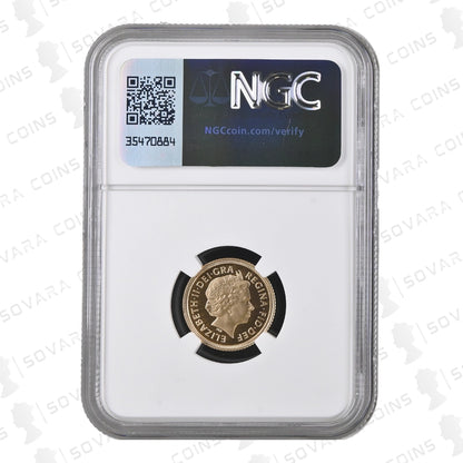 2002 Gold Proof Half Sovereign – NGC PF70 Ultra Cameo (Golden Jubilee)