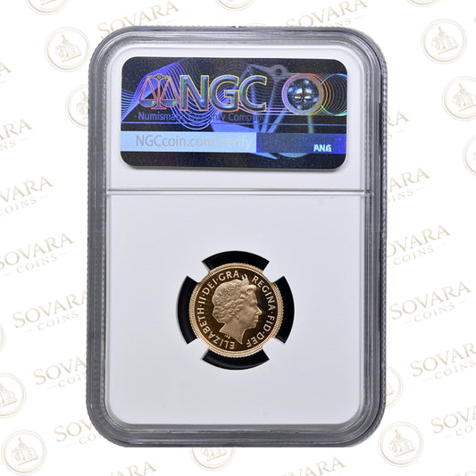 NGC PF70 Ultra Cameo 2005 Half Sovereign Timothy Noad St George and the Dragon