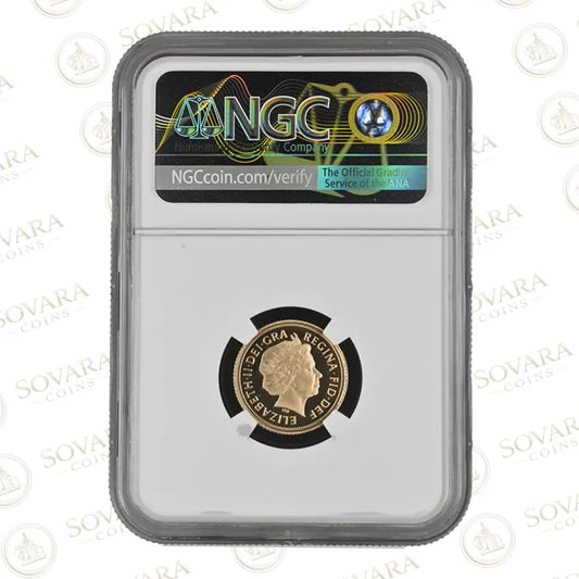 2012 Half Sovereign Reverse Rare Paul Day St George Design NGC PF70