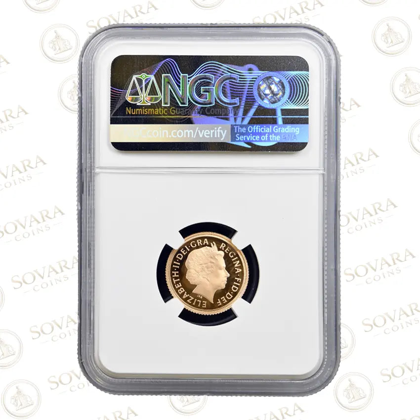 2014 Half Sovereign Reverse St George and Dragon NGC PF70 Ultra Cameo
