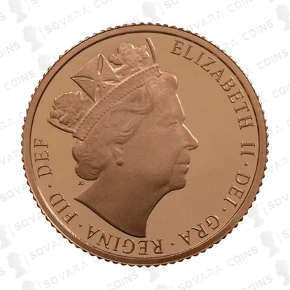2016 Gold Proof Half Sovereign – James Butler Special Portrait