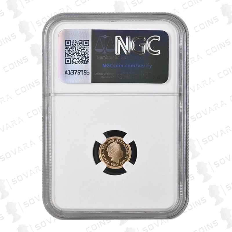 2019 Gold Proof Quarter Sovereign PF70 Ultra Cameo