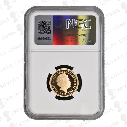 2020 Gold Proof Full Sovereign – King George III Privy – NGC PF70 Ultra Cameo