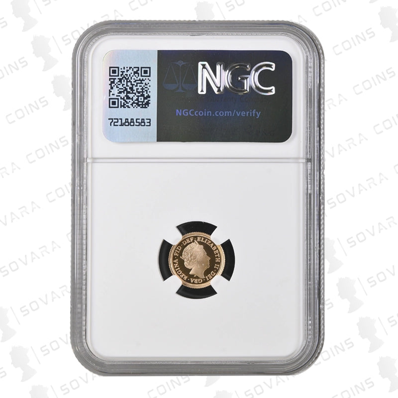 2020 Gold Proof Quarter Sovereign PF70 Ultra Cameo