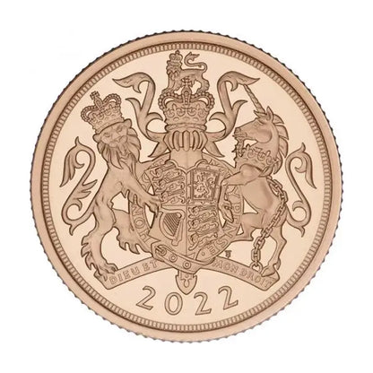 2022 Queen Elizabeth II Platinum Jubilee Sovereign Gold Proof Coin