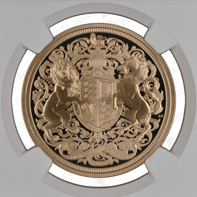 2022 Memorial Sovereign 5-Coin Gold Proof Set – Graded PF70 UC (Full Set)