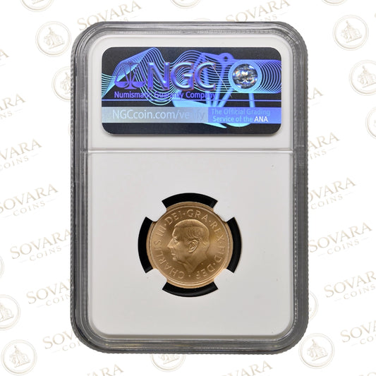 2023 sovereign King Charles III Martin Jennings portrait matte finish