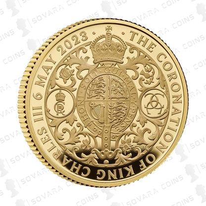 2023 King Charles III Coronation Quarter-Ounce Gold Proof Coin