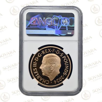 2024 Buckingham Palace £5 proof coin King Charles III portrait