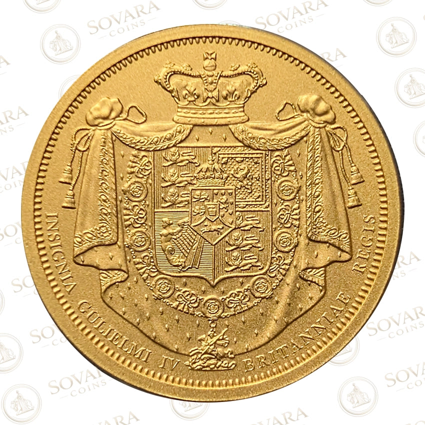 2026 2oz gold Merlen Shield matte proof reverse design