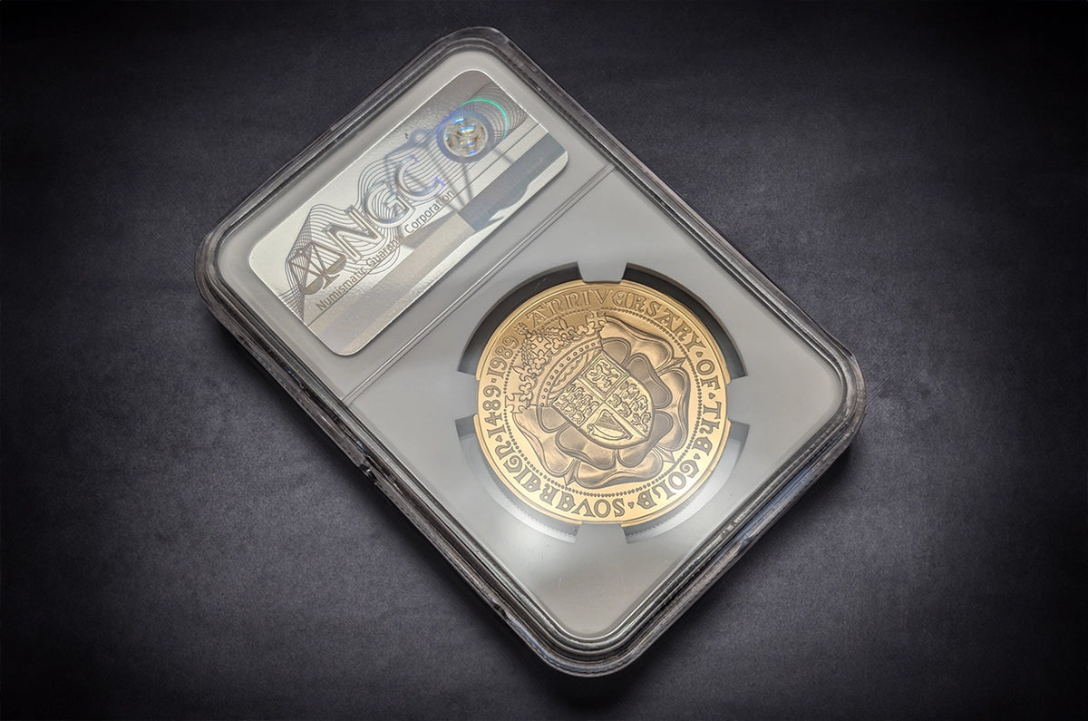 NGC PF70 Ultra Cameo Gold Proof Sovereign with Queen Elizabeth II obverse