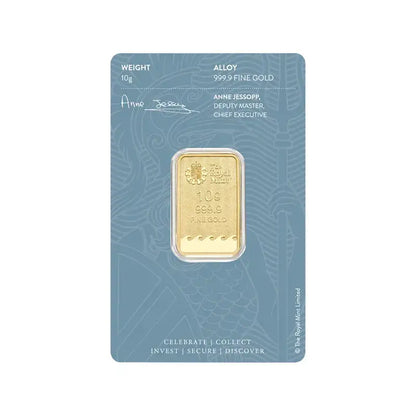 The Royal Mint Britannia 10g Gold Bar
